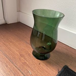 Green vase
